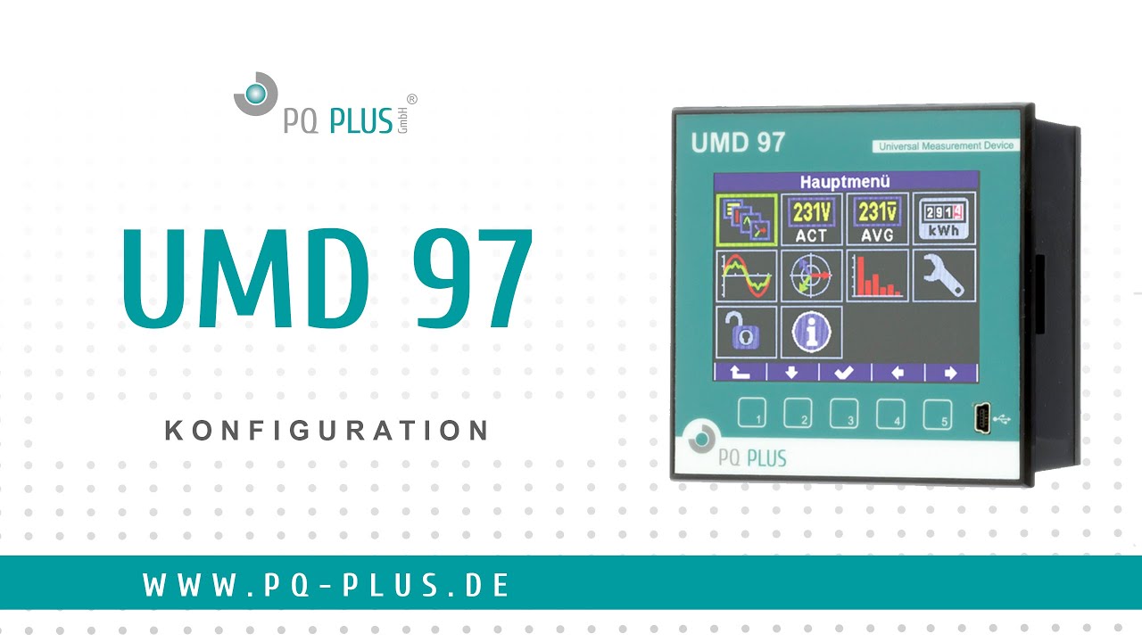UMD 97 Wandler+IP Konfiguration &ndash; Effiziente Netzwerkl&ouml;sungen von PQ Plus