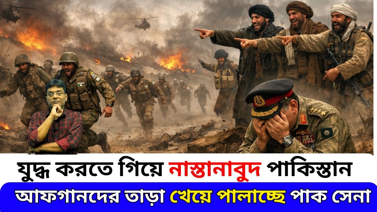 আফগানদের তারা খেয়ে পালাচ্ছে পাক সেনা।পাকিস্তানের 'ওপেন ওয়ার' ঘোষণা  তালিবানের হুঁশিয়ারিsantanu roy