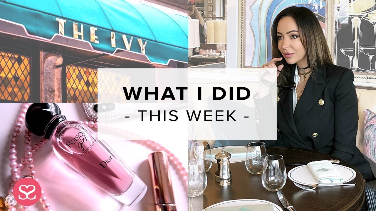WHAT I DID THIS WEEK, HANGOUT WITH ME | Sophie Shohet