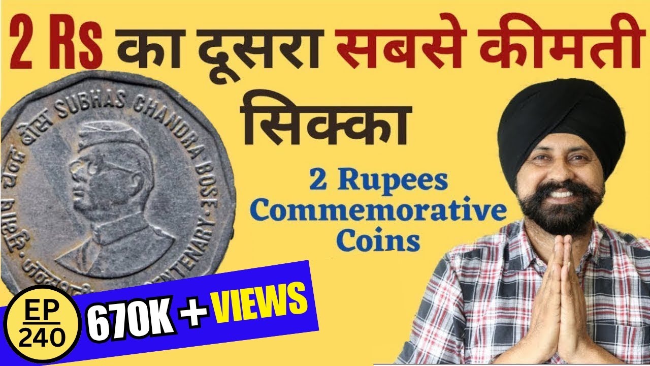 2 Rupees Commemorative coins | Most Valuable Commemorative coins | Copper Nickel |The Currencypedia