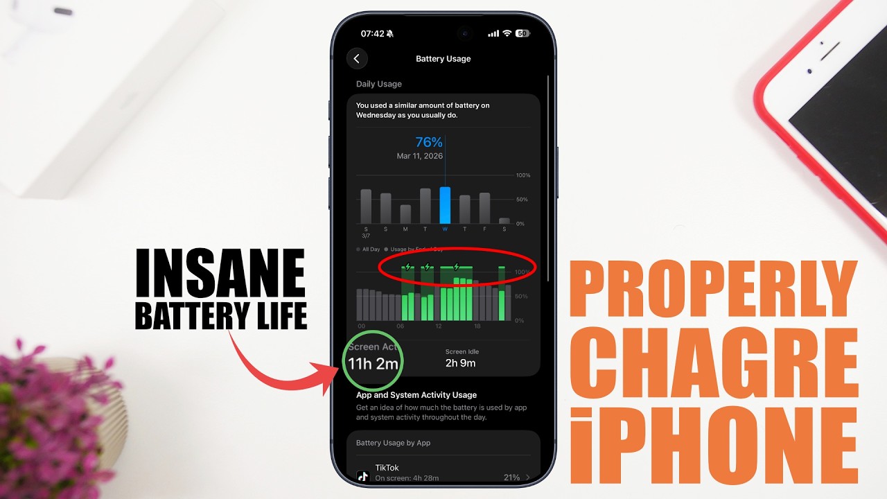 How to Charge Your iPhone the RIGHT Way - MAXIMIZE Battery Life !