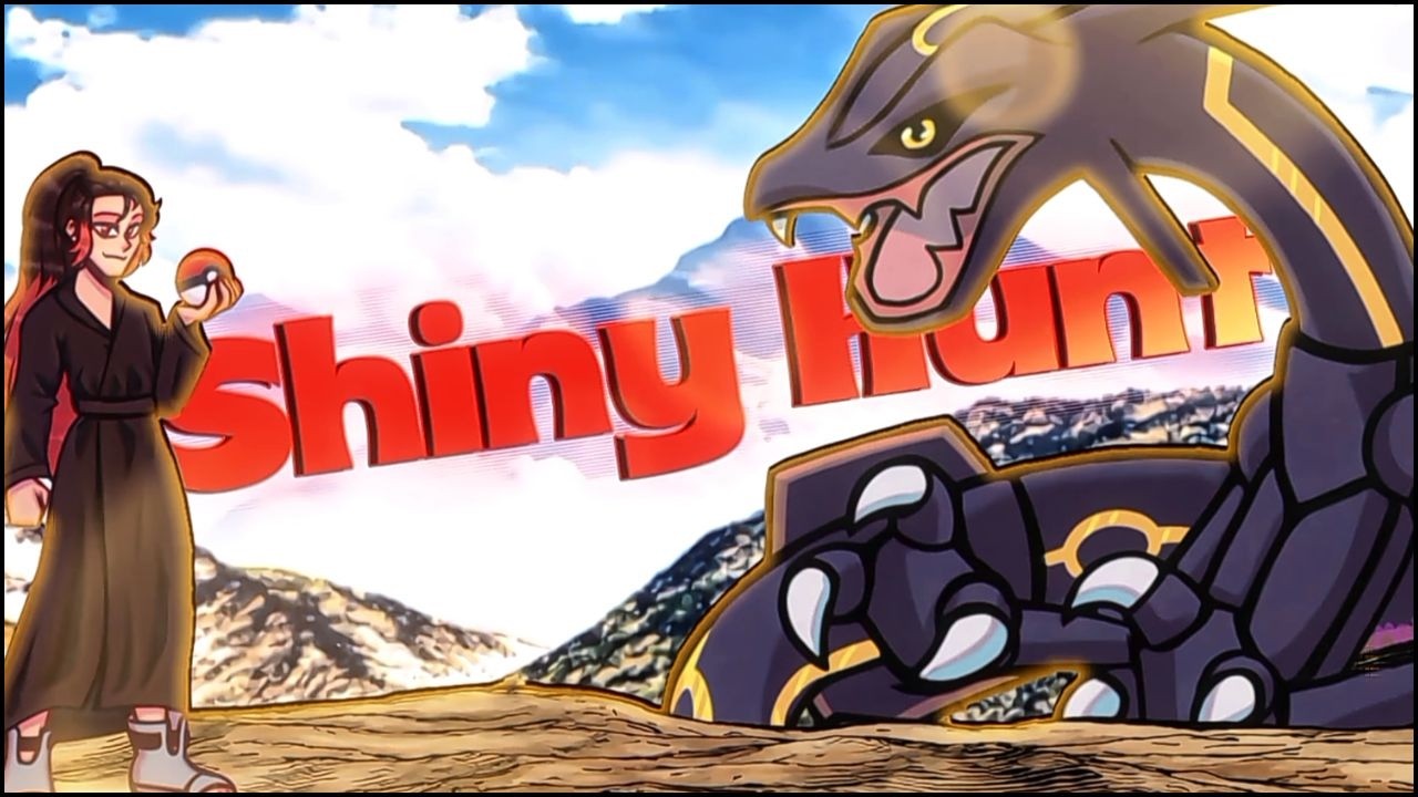 O DIA CHEGOU, SHINY HUNT RAYQUAZA !