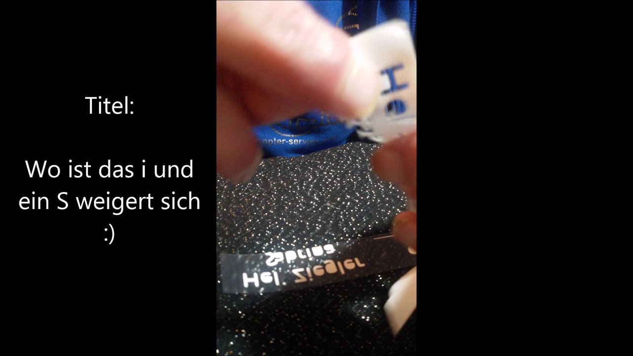 Entstehung Schl&uuml;sselanh&auml;nger aus Filz mit Flexdruck