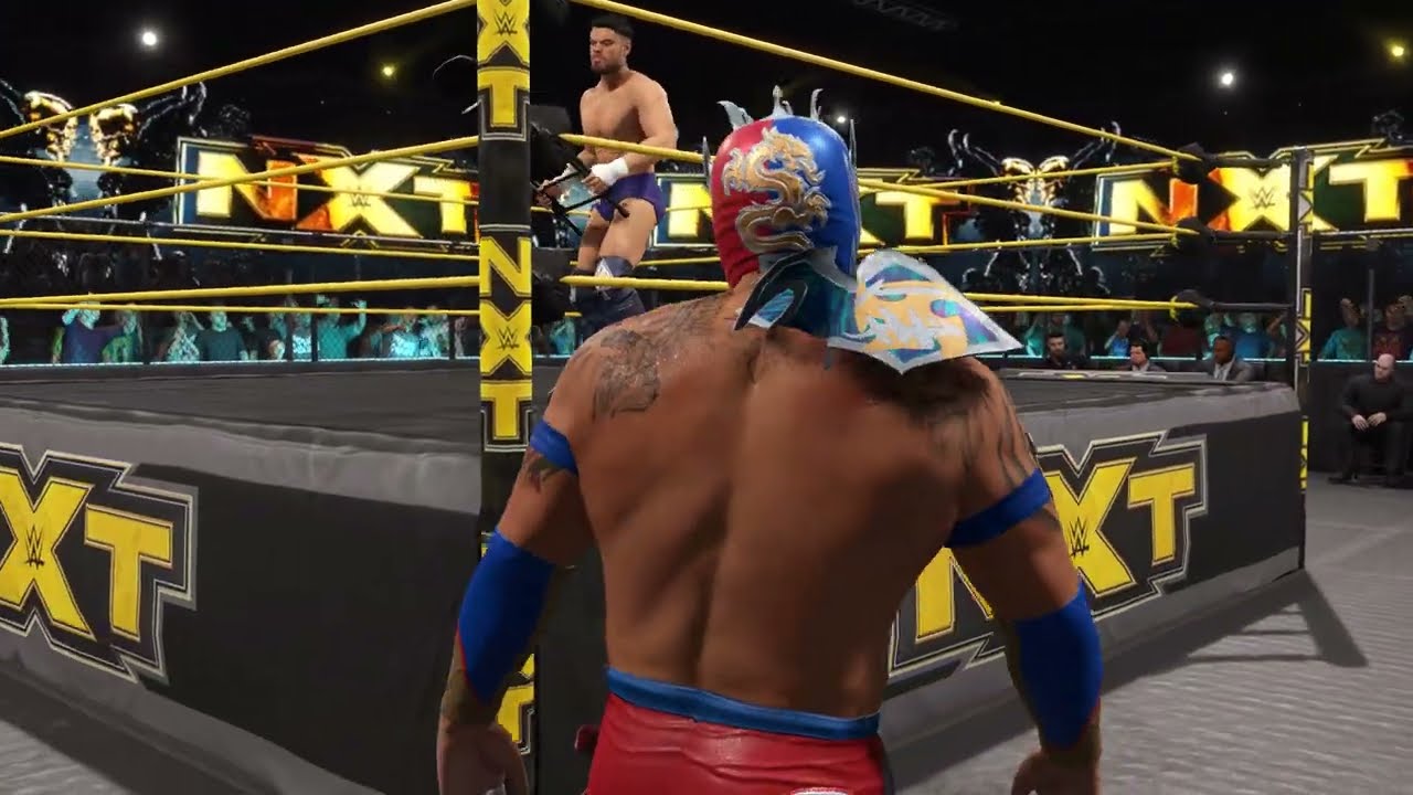 WWE 2K22 Kalisto vs Tyler Bate NXT Crusierweight Championship NXT 4K