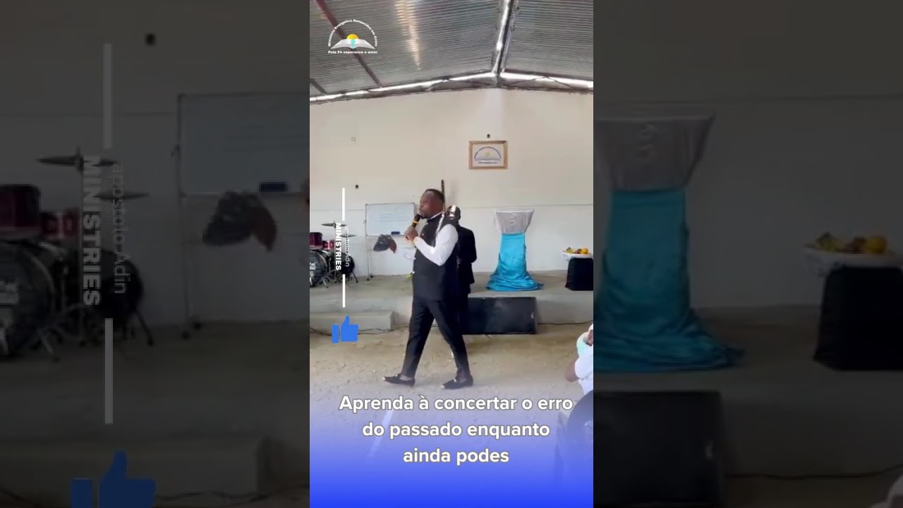 Ministro Reverendo apostolo Adin1