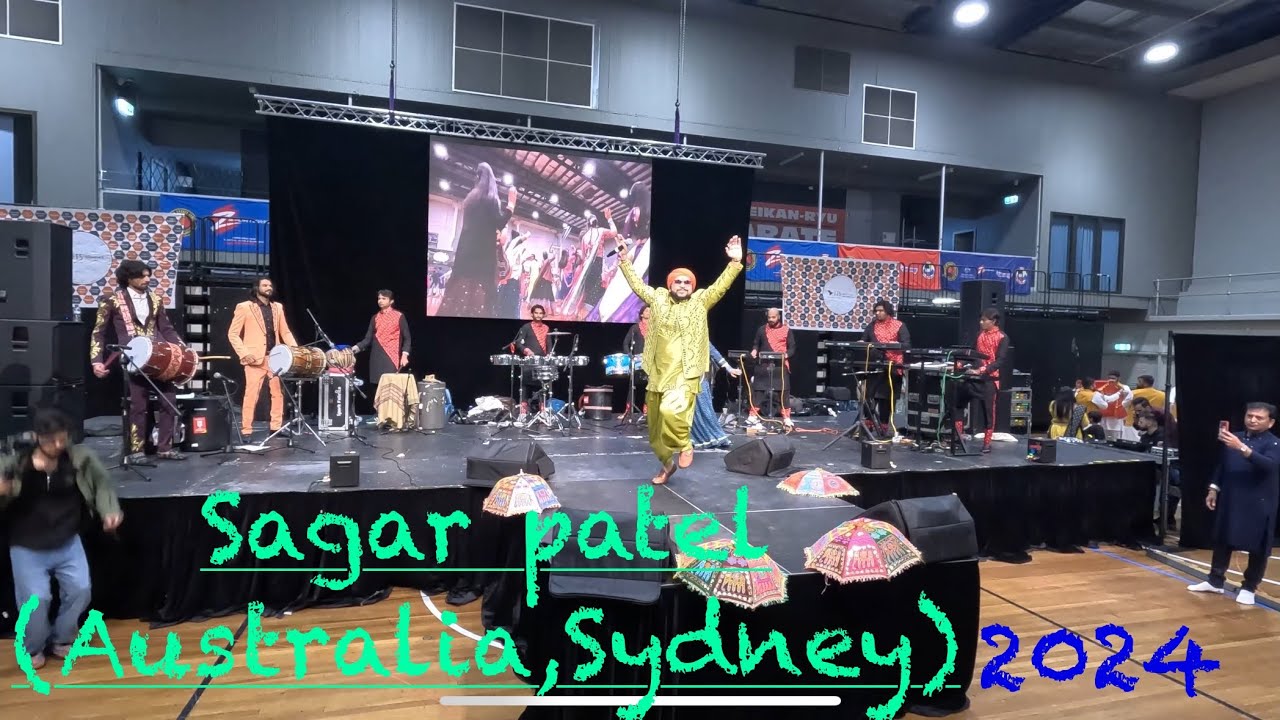 Sagar patel Garba in Australia 🇦🇺 Sydney (Hd quality)