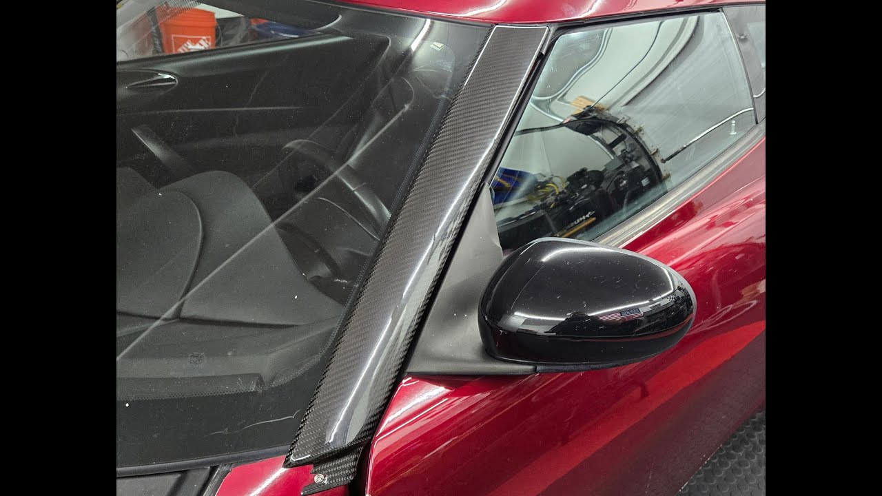 Lotus Evora - Upgrading to Carbon A Pillars