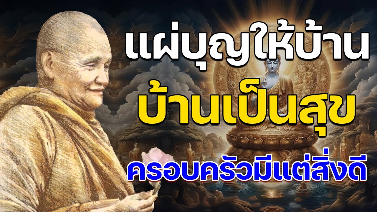 คืนนี้…แผ่บุญให้ครอบครัว ใจเป็นบุญ บ้านเป็นสุข” ครอบครัวมีแต่สิ่งดี”