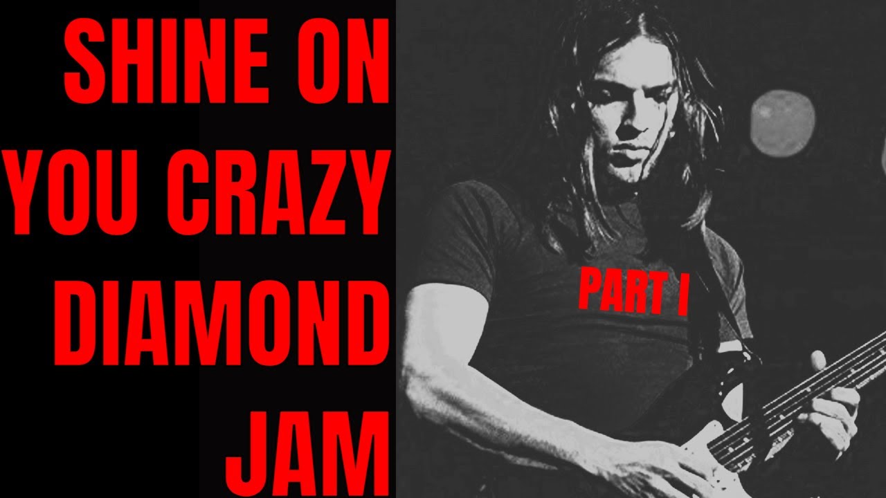 Shine On You Crazy Diamond Pt I Pink Floyd Style Jam Track (соль минор)