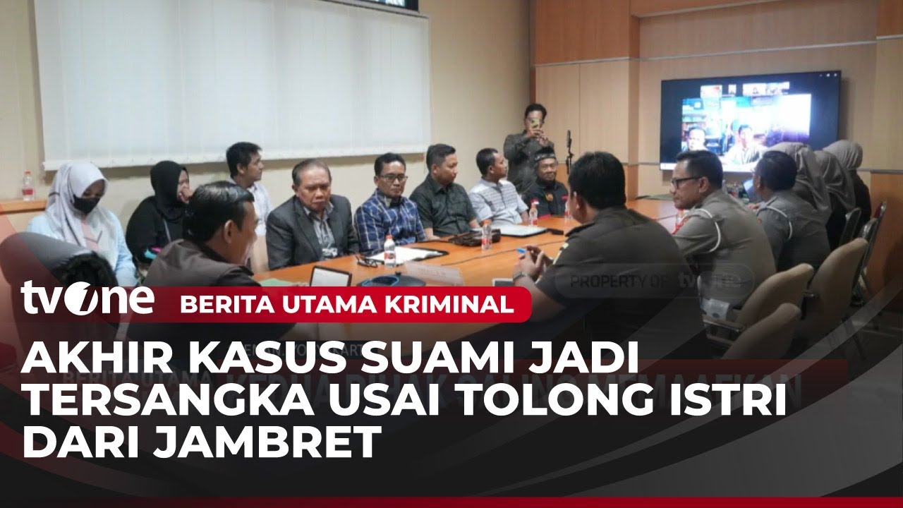 Kasus Suami Bela Istri Dijambret Diselesaikan Dengan Restoratif Justice | Berita Utama Kriminal