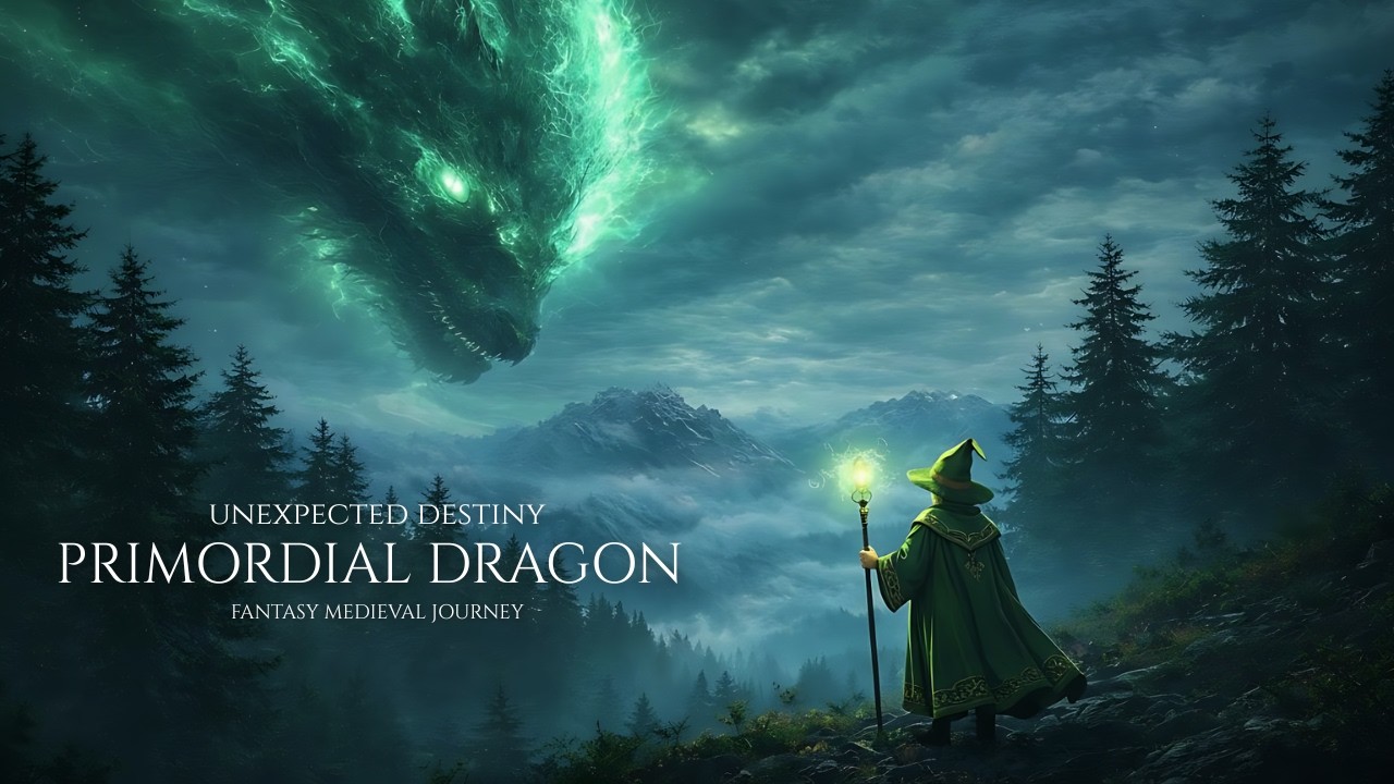 Medieval Fantasy Music Ambience for Deep Foucs & Motivational / Unexpected Destiny Primordial Dragon