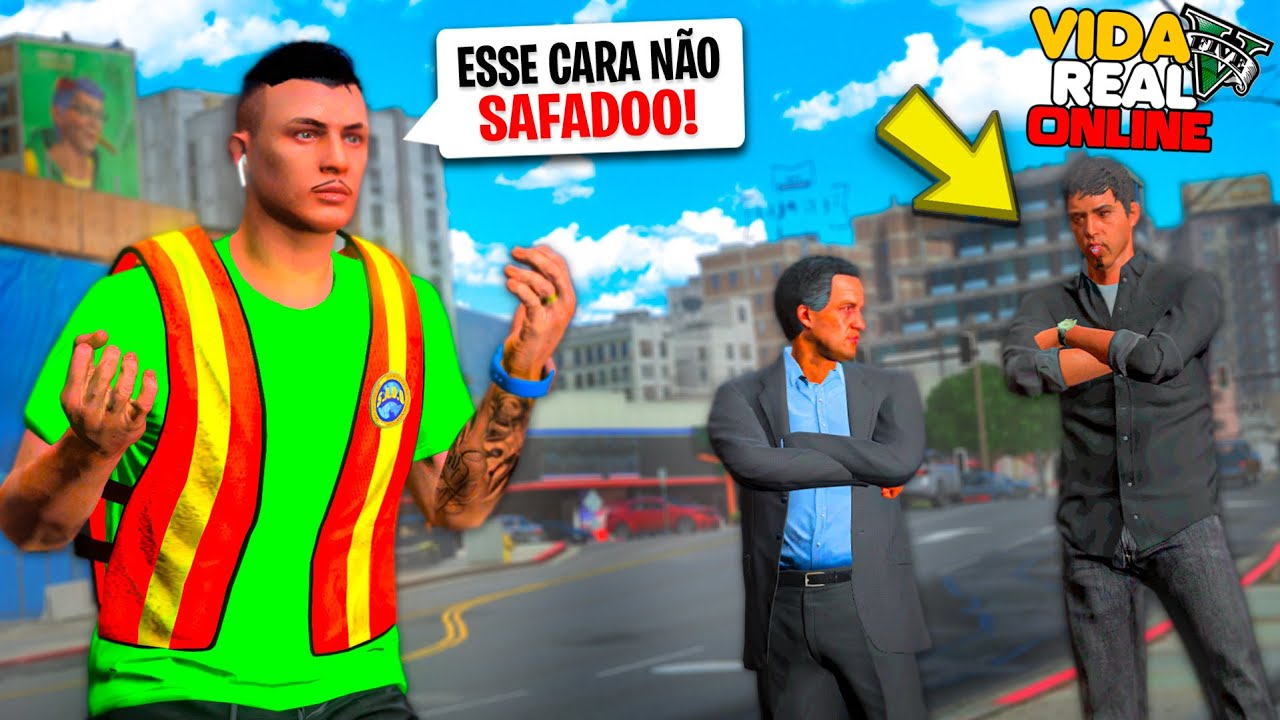GTA V - VIDA REAL | MEU ANTIGO CHEFE VIROU GERENTE DO POSTO  - #56