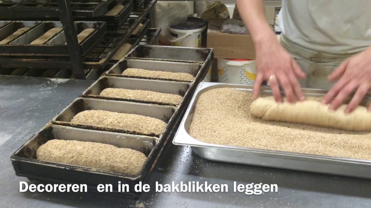 Speltbrood, Gilde Spelt maken Echte Bakker Piet Daane