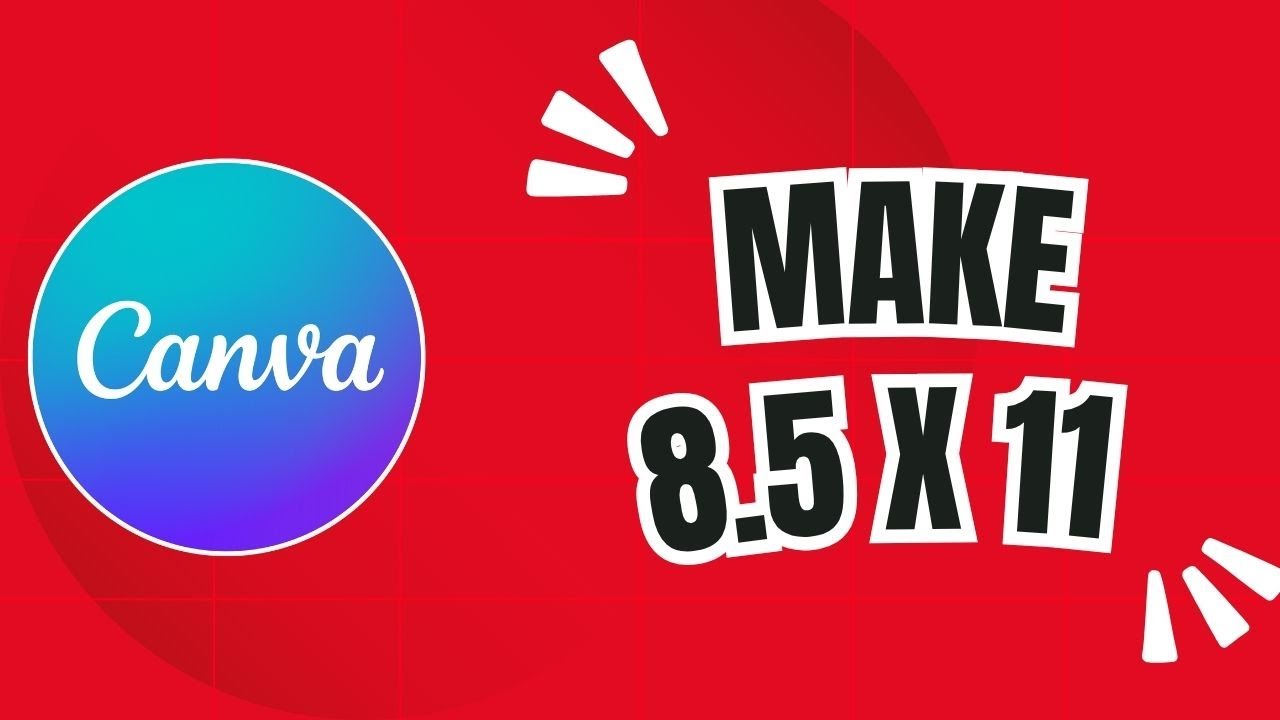 How to Make an 8.5 x 11 Document in Canva (Perfect for US Letter Size!)