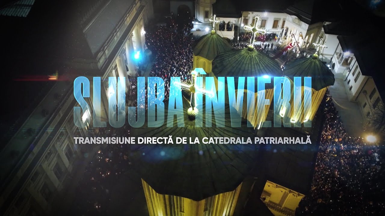 🔴LIVE 4K: Slujba Învierii de la Catedrala Patriarhală din București #HristosAÎnviat #5mai