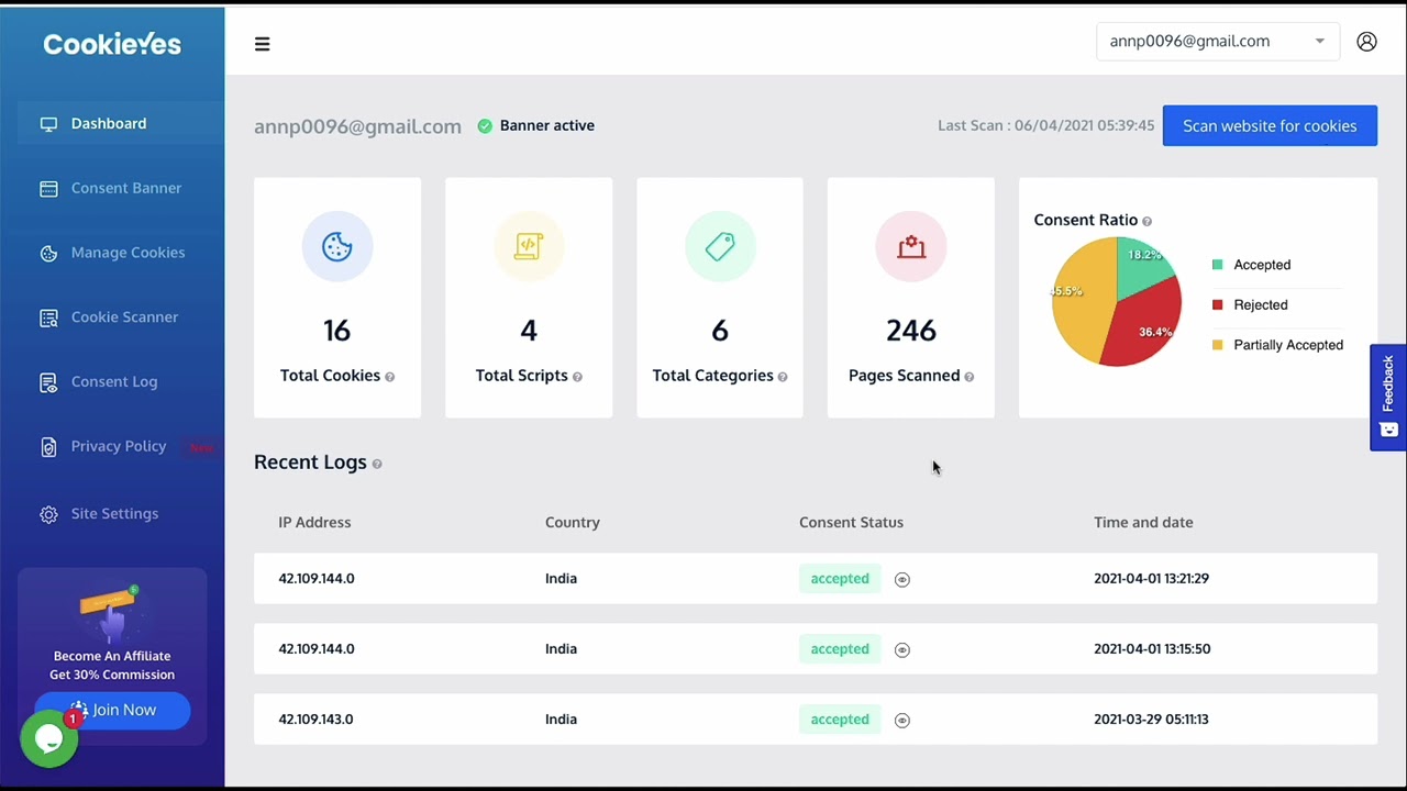 What is CookieYes? How to setup cookie consent management on CookieYes?
