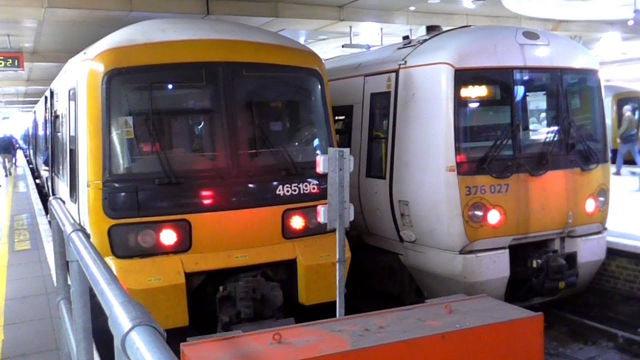 Southeastern Class 465 Networker Ride: Gillingham (Kent) to London Charing Cross - 18/05/18