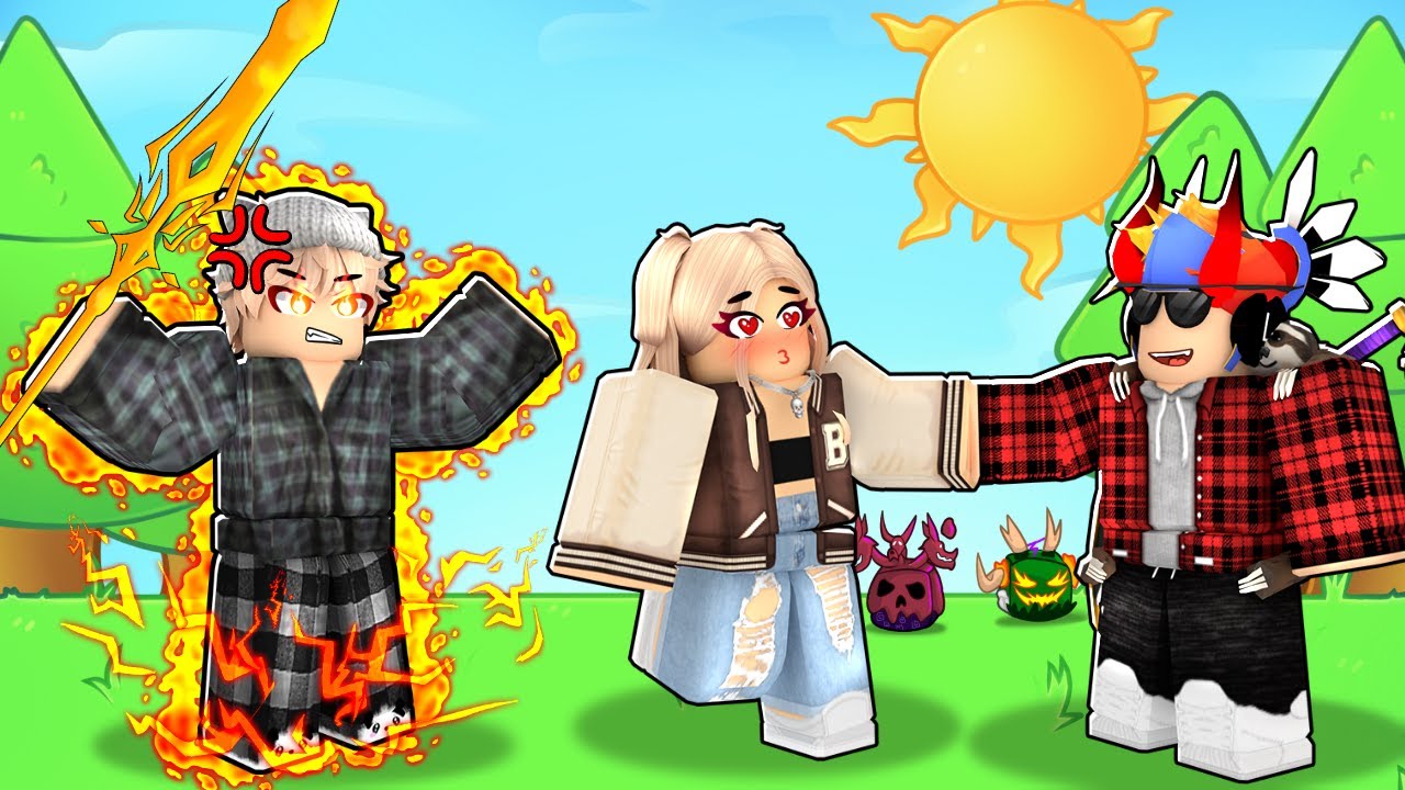 Her Boyfriend Was Being RUDE, And This HAPPENED... (ROBLOX BLOX FRUIT)