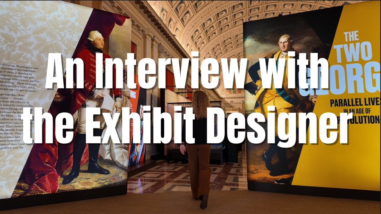 Walk Through The 2 Georges Exhibit at the Library of Congress