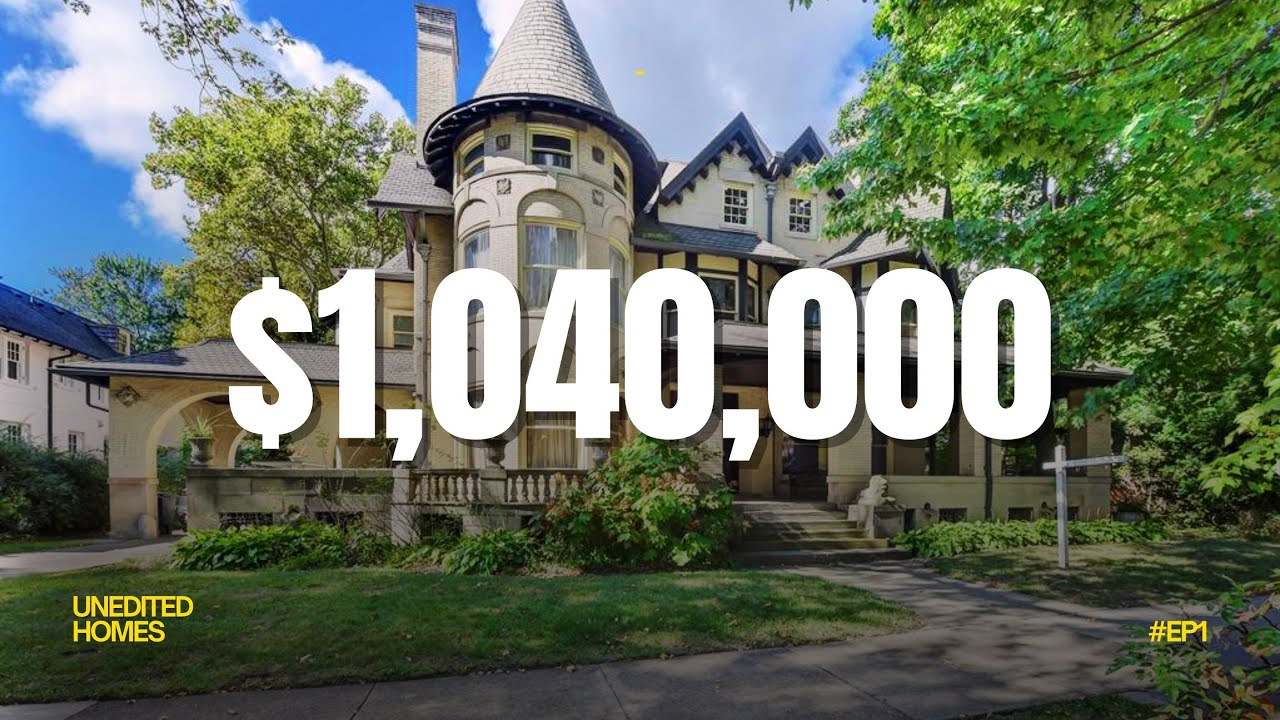 Inside a $1,040,000 Indian Village Mansion (7,000+ Sq Ft Raw Walkthrough)