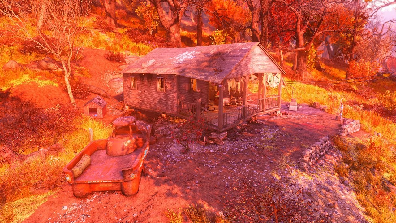 Fallout 76 Surveyal Project 32 - Forest 20 - Isolated Cabin