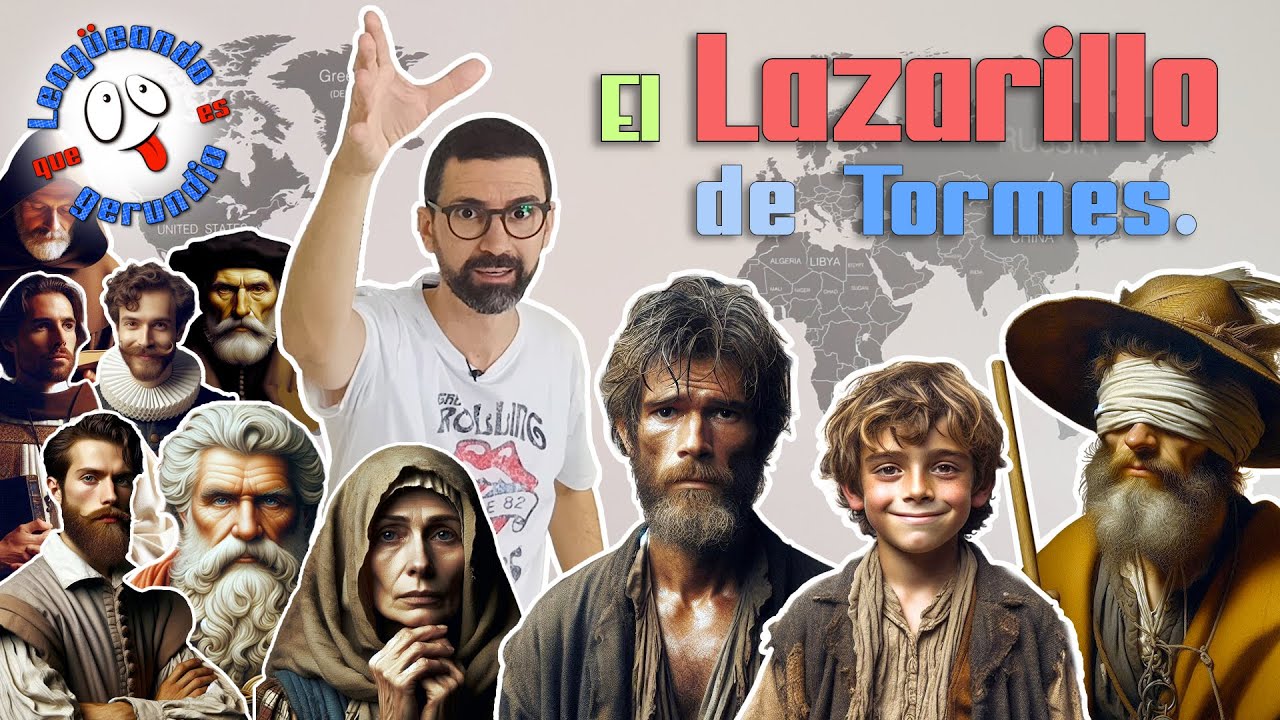 EL LAZARILLO DE TORMES. Lengüeando, que es gerundio.