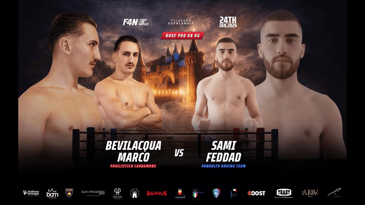 Sami Feddad VS Bevilacqua Marco | BOXE Pro 68 KG | F4N #7