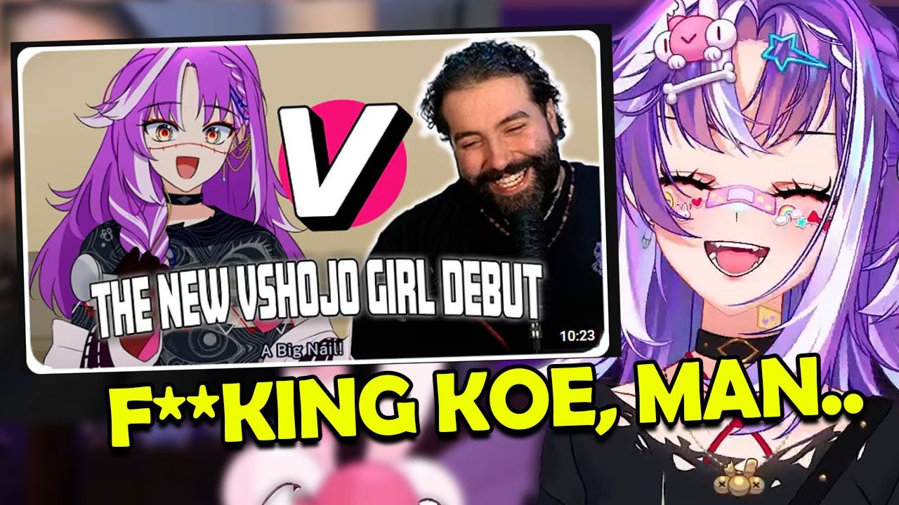 Michi Reacts to Zooted Koe Reacting to Her Debut