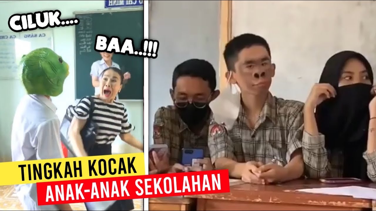 Ngeprank Bu Guru.. Inilah Deretan Tingkah Kocak Para Siswa Di Sekolah