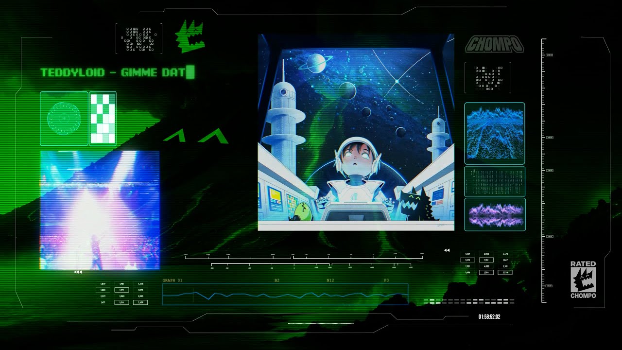 TeddyLoid - GIMME DAT (Official Visualizer)