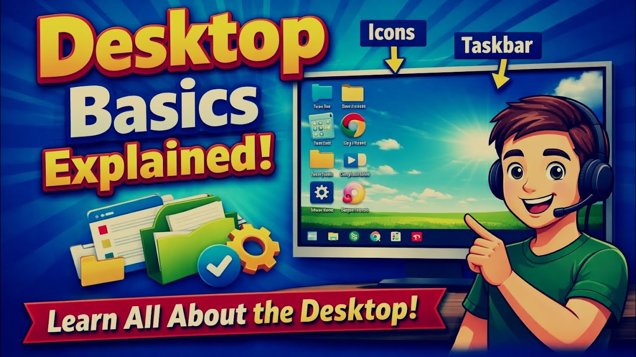 Desktop Basics Explained Computer Basics for Beginners