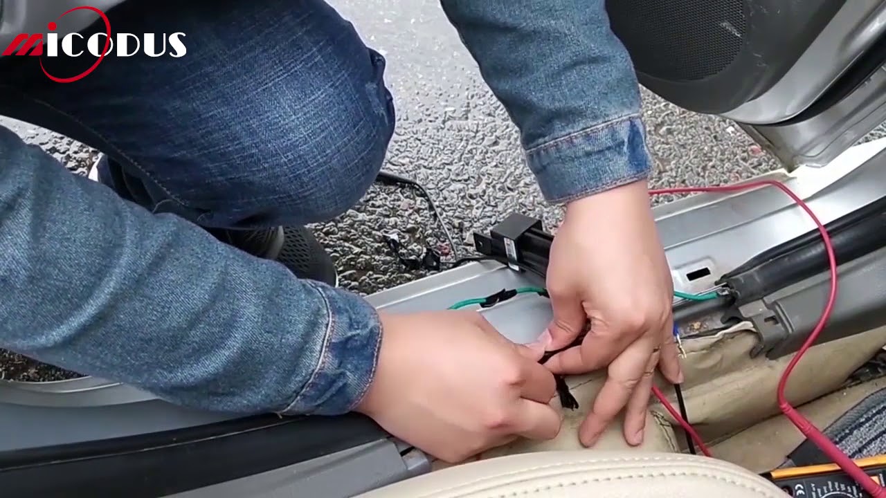 MiCODUS Support: How to Install MV720 Relay GPS Tracker on Car