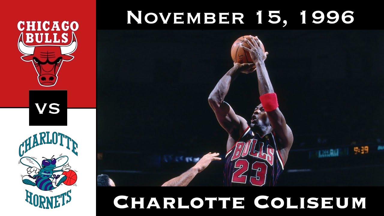 Full Game: The Space Jam Premiere | Michael Jordan vs Hornets (November 15, 1996)