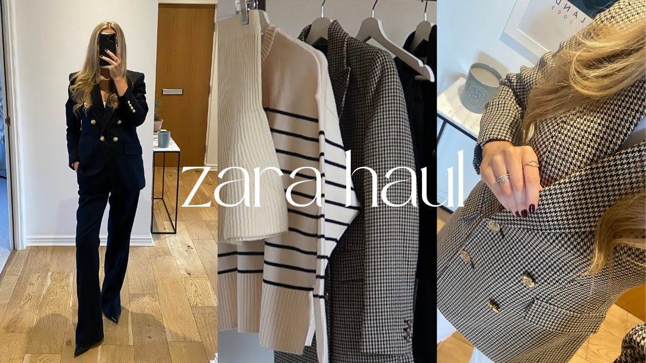 ZARA TRY ON HAUL | AUTUMN WINTER 2022 | CLASSIC STYLE LOOK BOOK