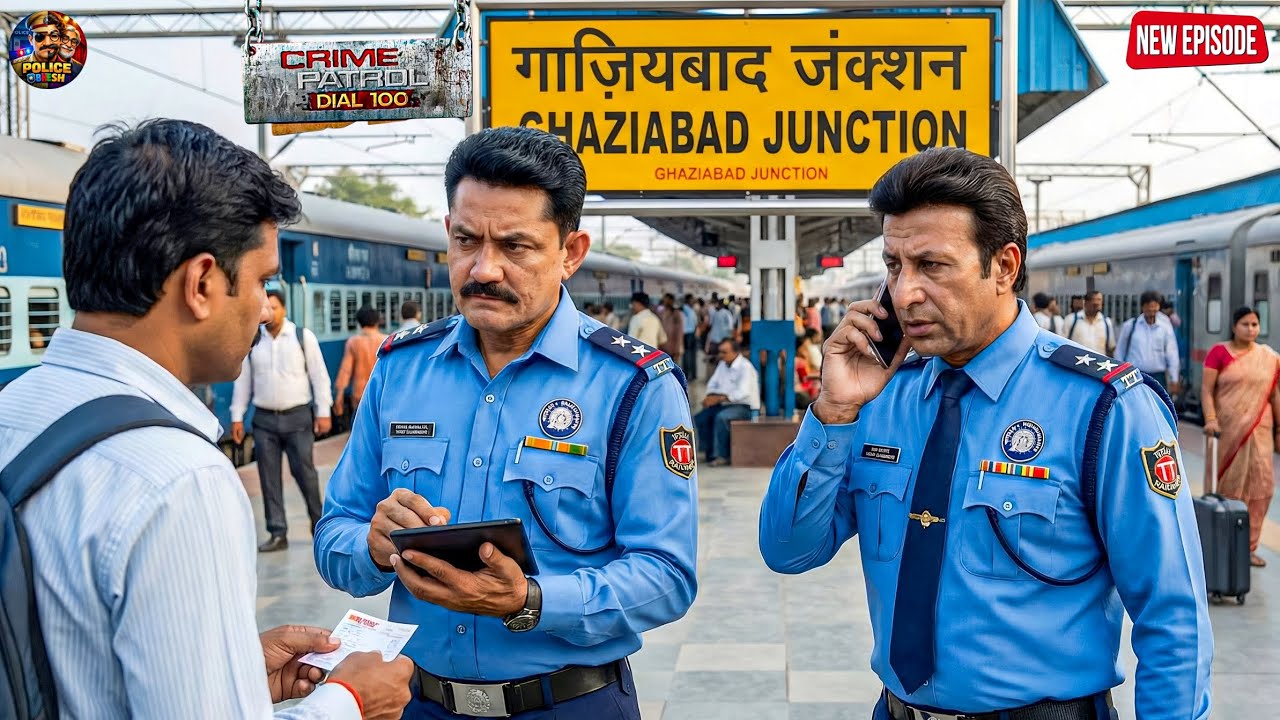 गाजियाबाद जंक्शन पर टीटी बने पुलिस वाले , जेल से फरार अपराधी को पकड़ा स्टेशन पर ही || Crime Patrol