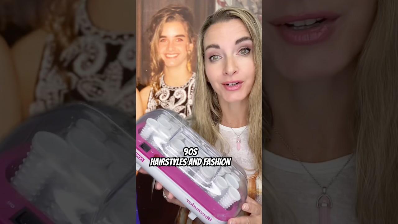 THREE 90s HAIRSTYLES & ICONIC fashion👱&zwj;♀️🎀👗 Don't forget the Sharpie;) #90s #nostalgia #90skid