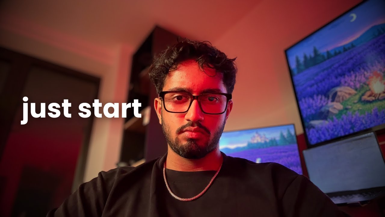 just start