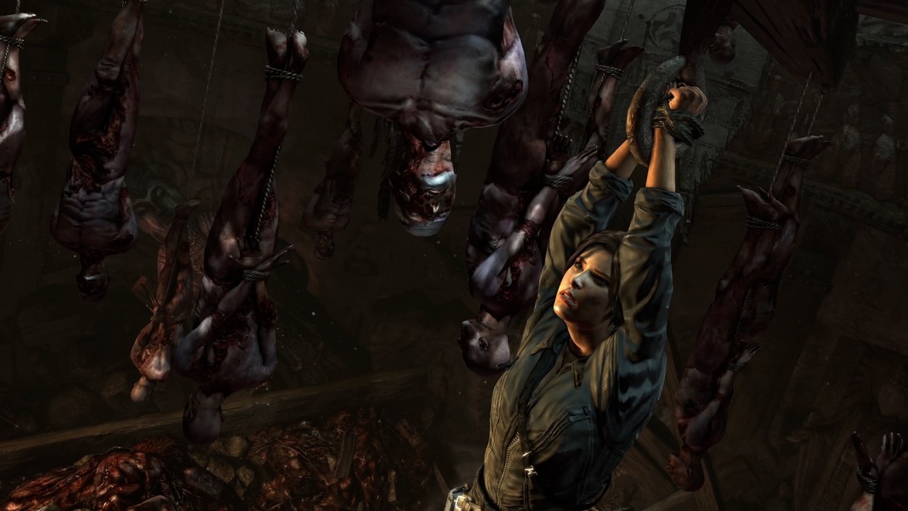 TOMB RAIDER 2013 -часть 4- отвисаем с друганами