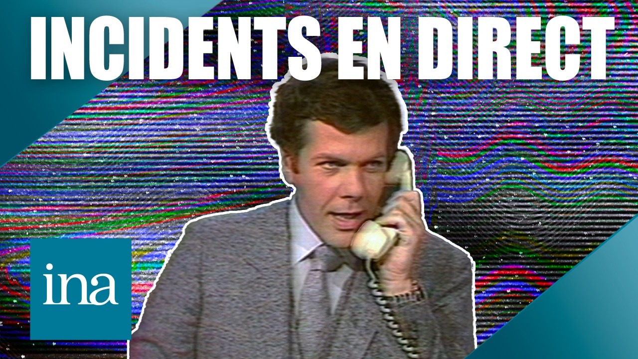 Quand tout dérape en direct à la télévision 📺 | INA Culte