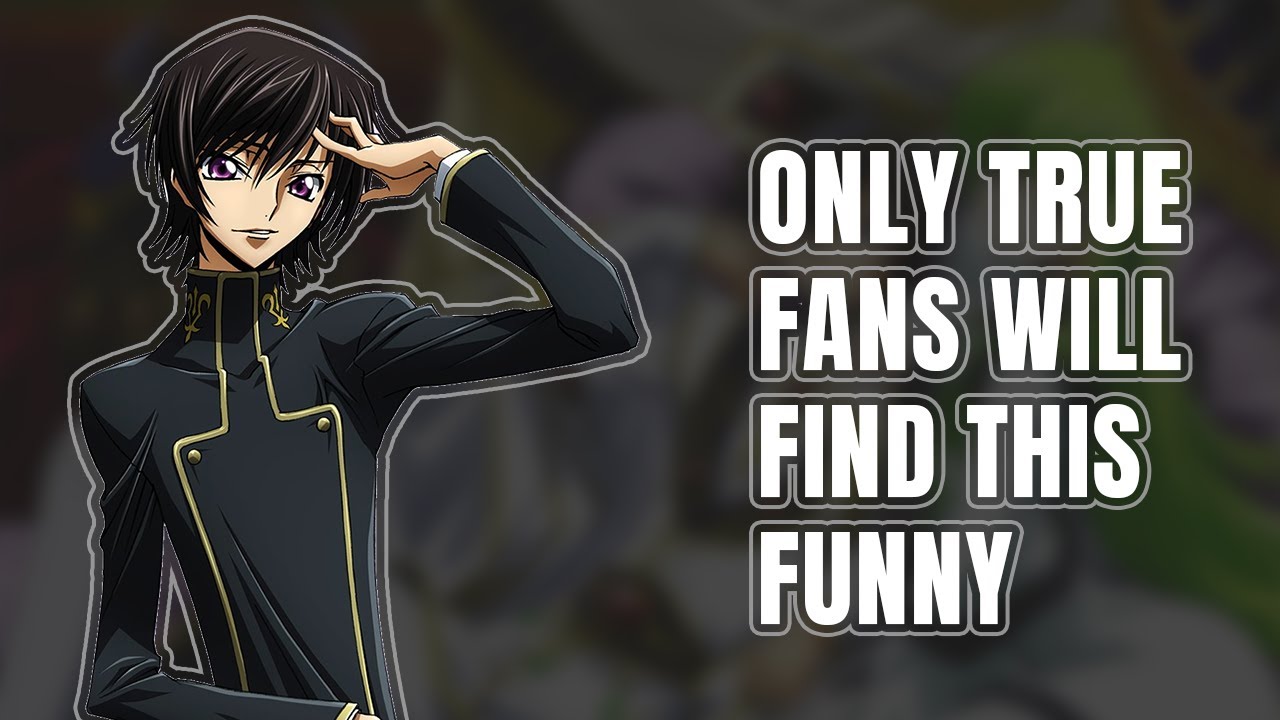 Code Geass Memes, Only True Fans Will Find This Video Funny