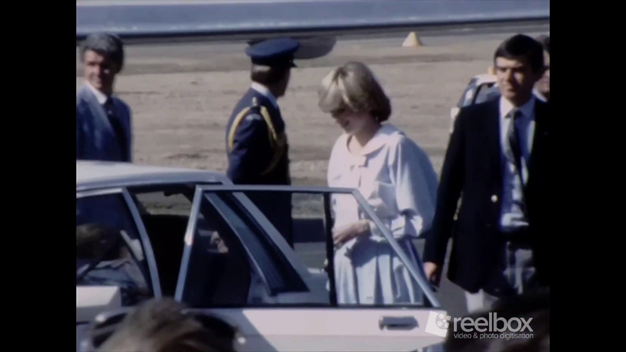 Princess Diana & Prince Charles Rare Unseen Super 8 Footage 1983
