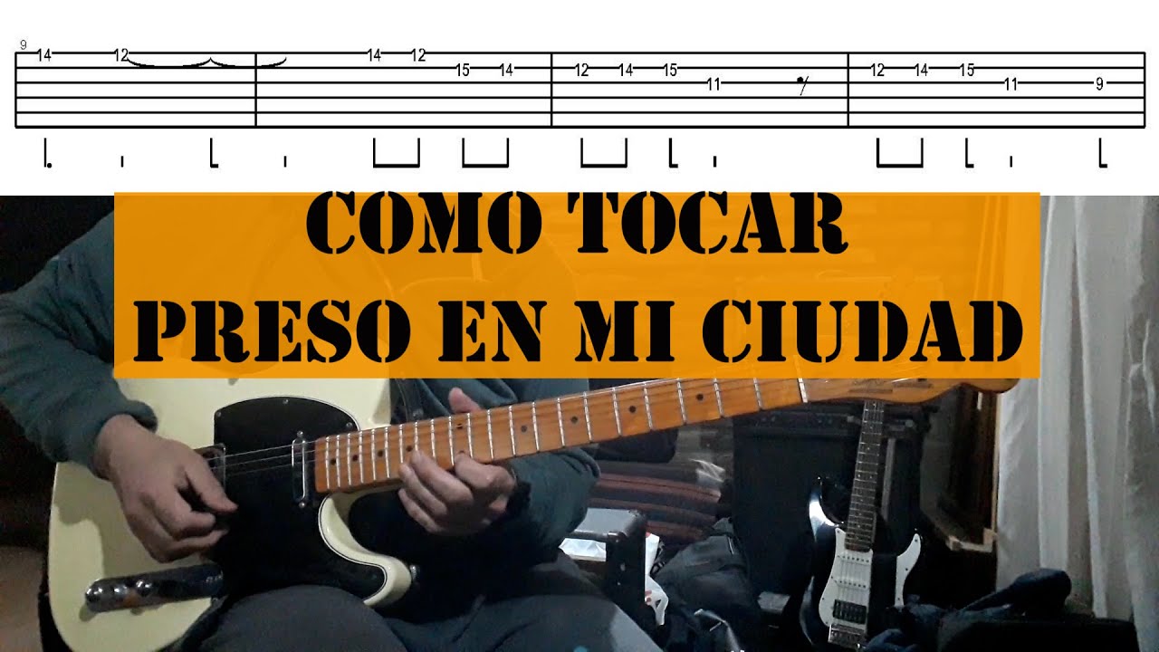 Como tocar Preso en mi ciudad de los Redondos I Tabs