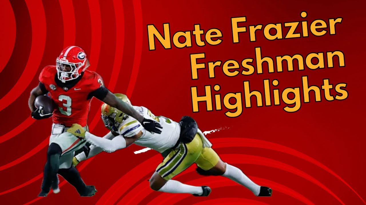 Nate Frazier UGA RB Freshman Highlights 2024 Season