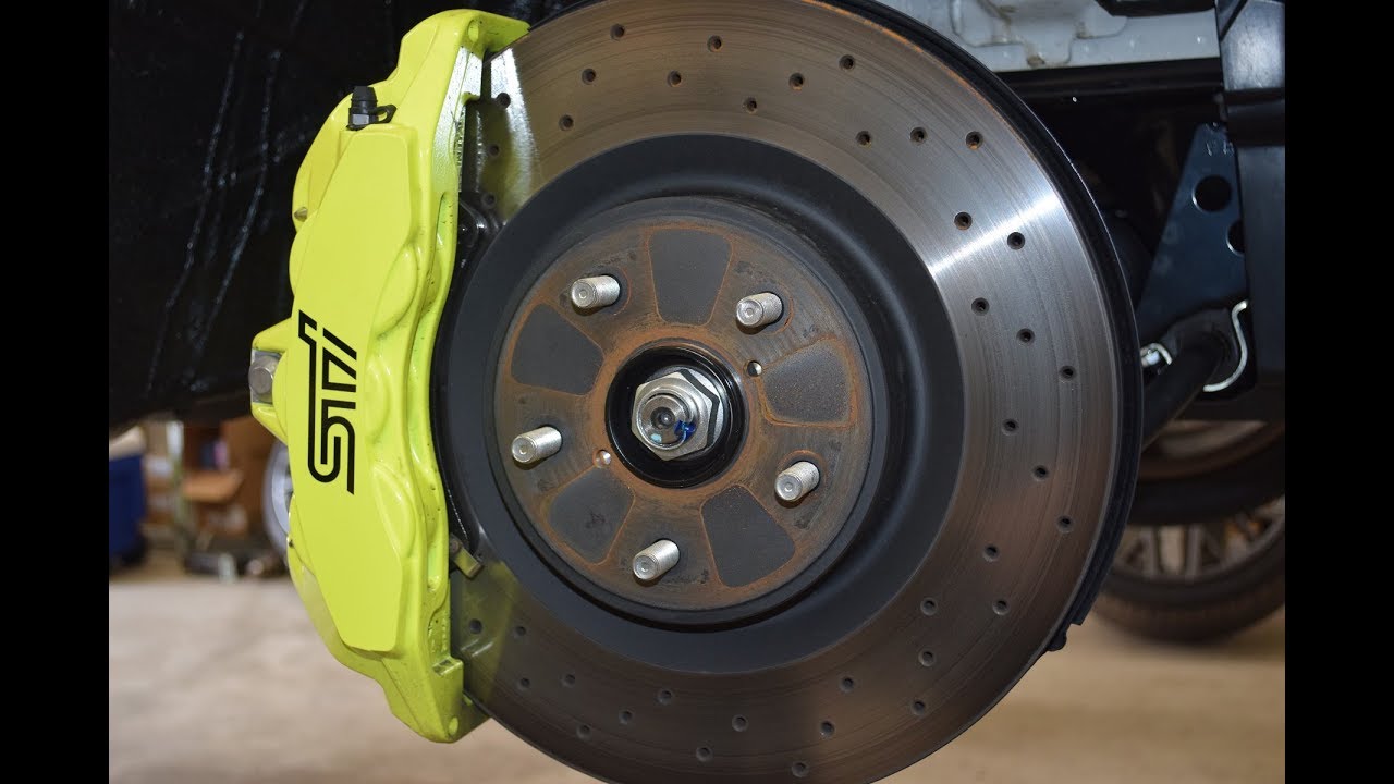 A look at the 2018 STI Big Brakes!