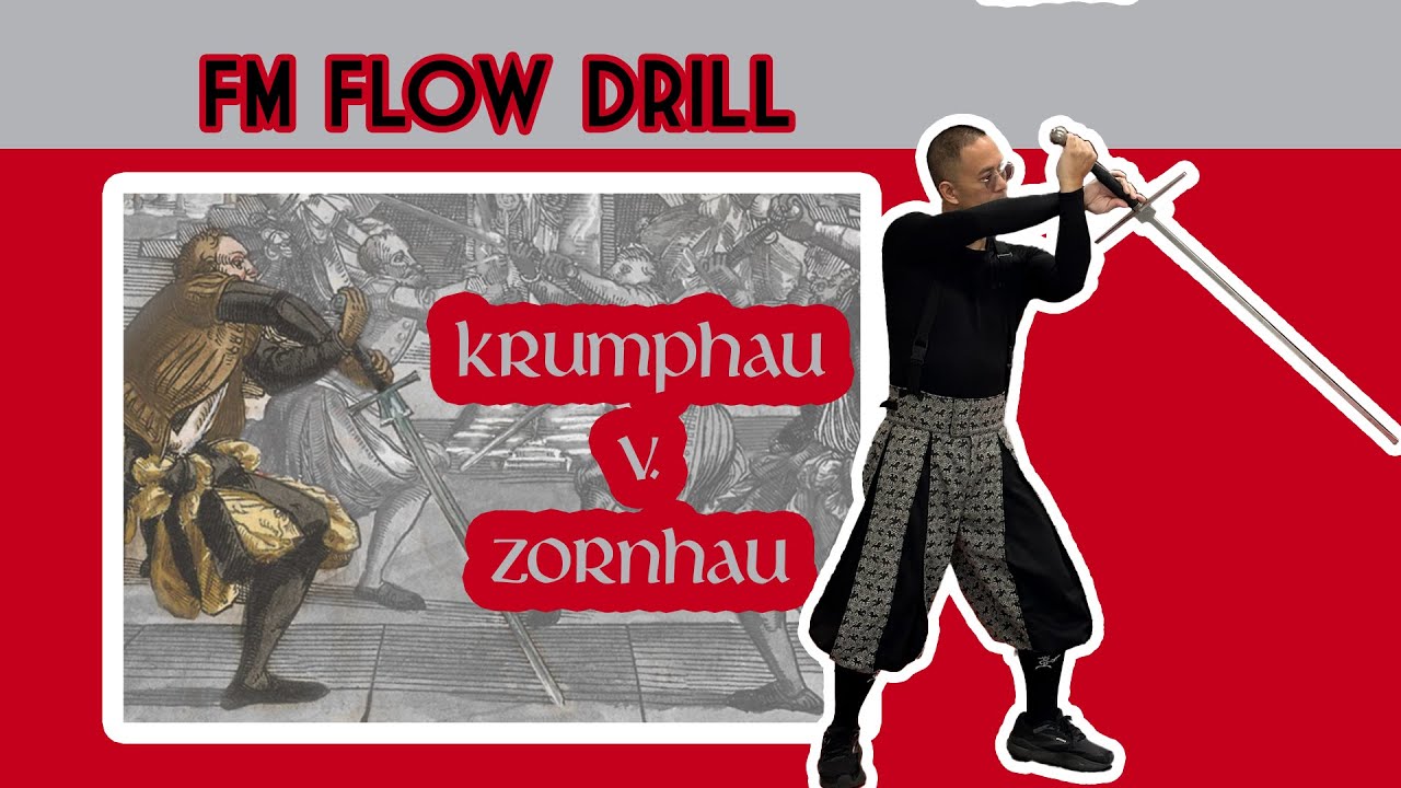 Frequens Motus (FM) Flow Drill | Krumphau / Crooked Cut responses against varied attacks