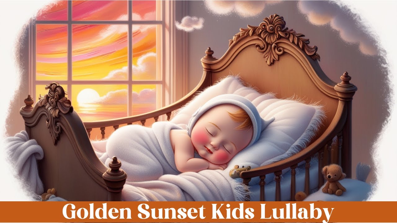 A Golden Sunset: Soothing Lullaby for Babies | 30 Min Relaxing Sleep Music