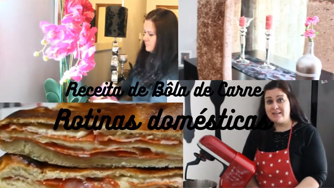 Receita Bôla de Carne ( rotinas da casa )