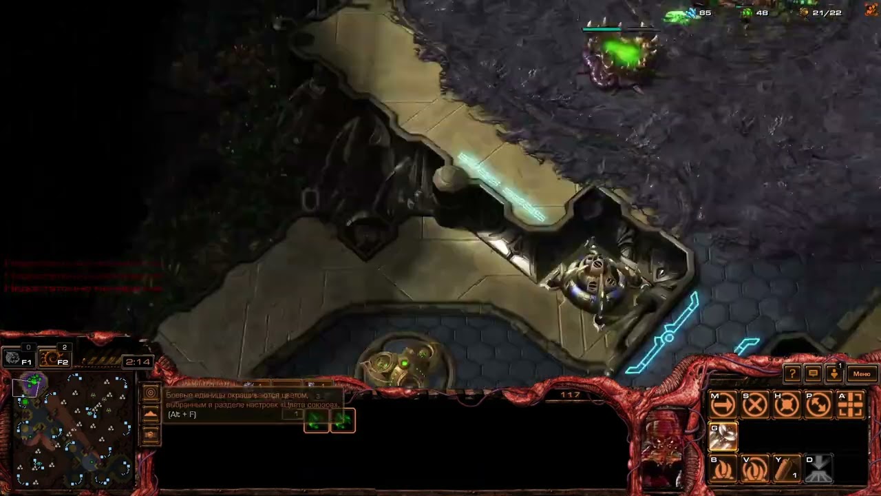 Starcraft II ZvP (ИИ эксперт... угу)
