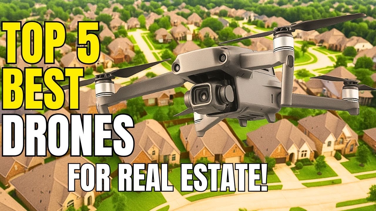 Top 5 Best Drone For Real Estate 2025!🔥🔥🔥