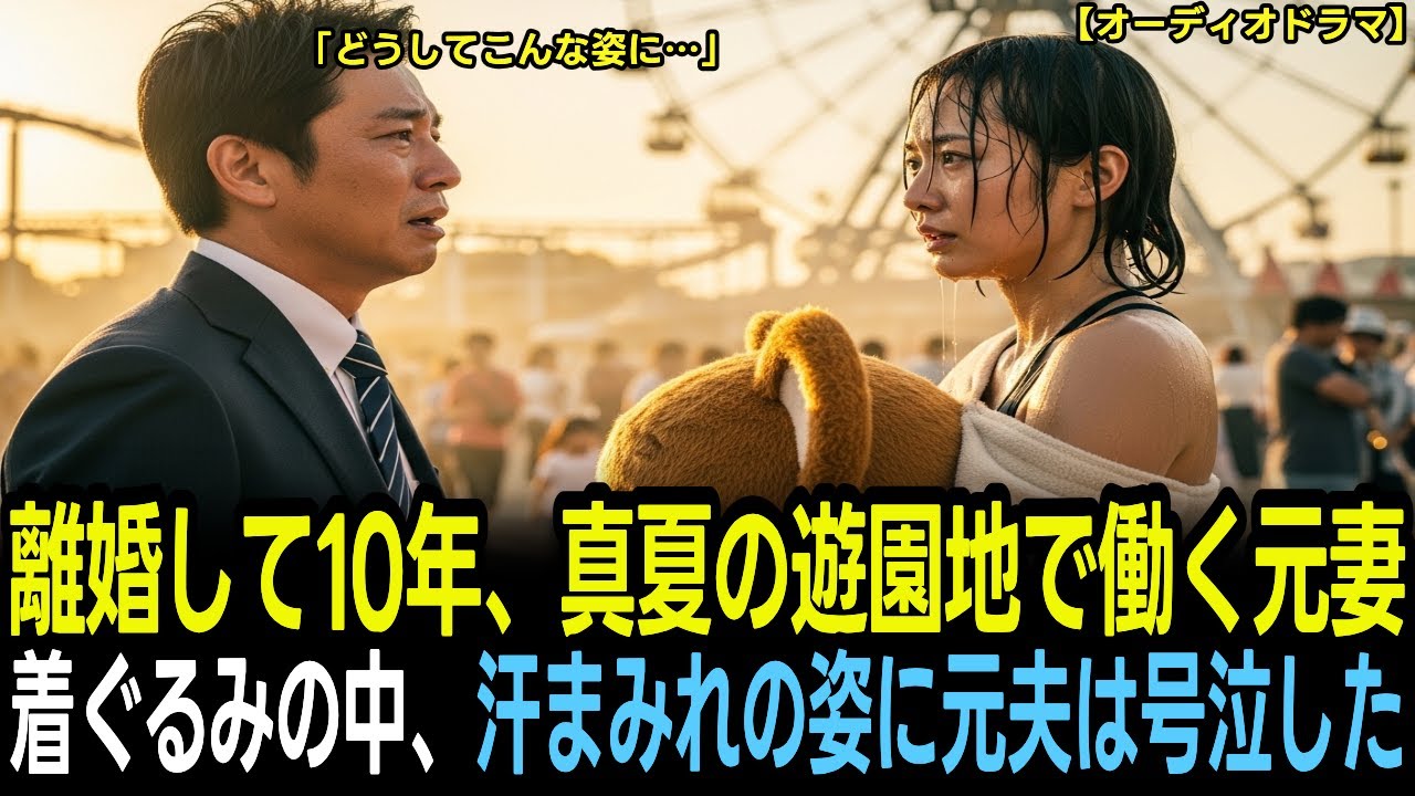38度の猛暑で動かなくなった着ぐるみ。「大丈夫か！」被り物を外すと、そこには栄養失調でガリガリに痩せた元妻が…。衝撃の真実に、財閥の元夫は号泣した。【人生ドラマ】